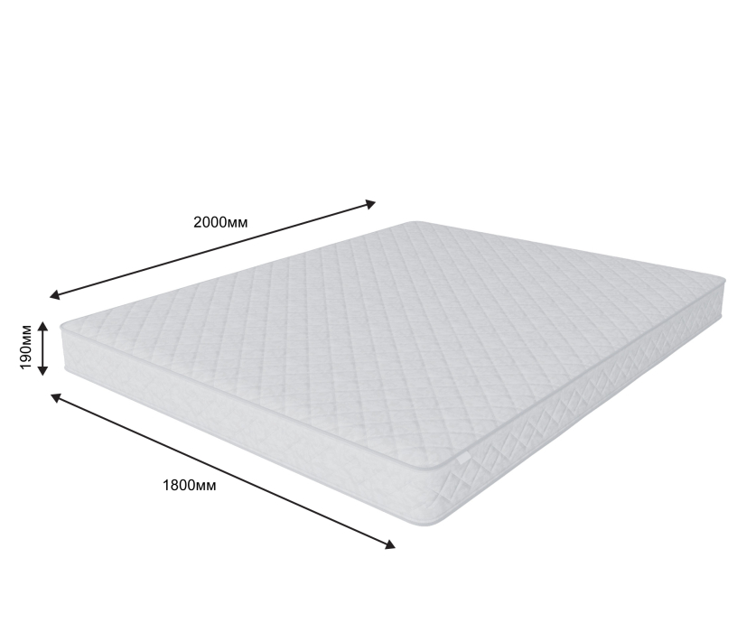 Другие размеры, Матрас Боннет плюс 1800*2000