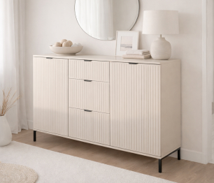 Комод Турин СБ-3571 Кашемир серый/МДФ Кашемир