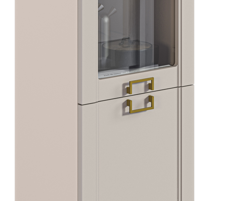 Стенки для гостиной, Гостиная Ассоль (тв-тумба, комод, витрина, полка)