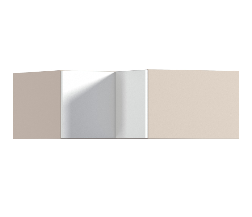 Белла, Белла шкаф навесной угловой 2 дв 90х36 см