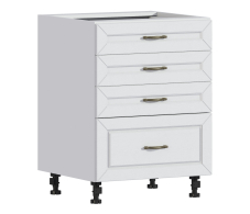 Сити, Сити стол 4 ящ 60х82 см