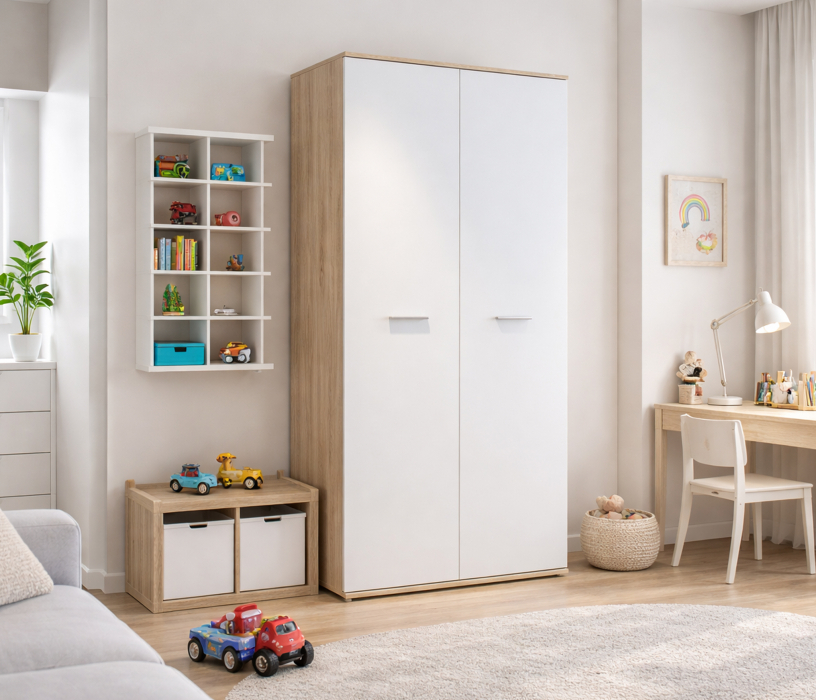 Для одежды, Шкаф 2-х дверный Мамбо СБ-2371