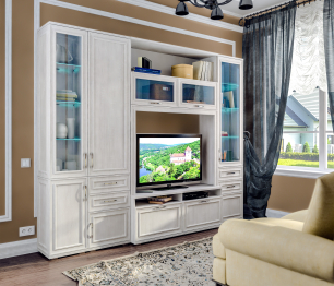 Витрина торцевая Флоренция СБ-2401 правая