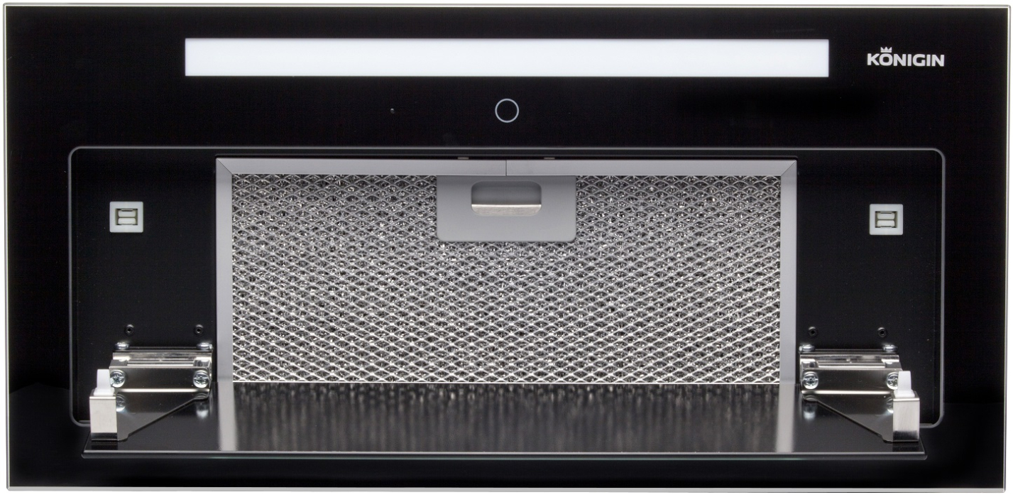 Вытяжки, Кухонная вытяжка Navi Black Glass 60