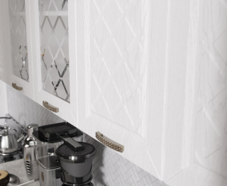 Кухня Агава 2,0 м Акация Белая МДФ