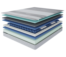 1600 x 2000, Матрас Корсика-Эффект в чехле Magnetic в скрутке 1600х2000