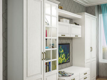 Шкаф-витрина Ливерпуль