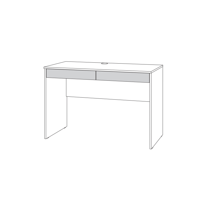 Прямые компьютерные столы, Стол компьютерный Трувор 12.69