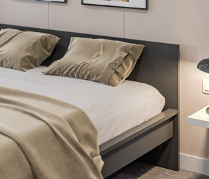 Кровать (1600) Леон/Бруклин СБ-3369