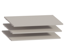 Сити, Комплект полок 766*310 Сити СБ-2936 (3шт)